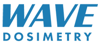 Wave Dosimetry's blue logo.